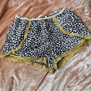 Cheetah sleep shorts